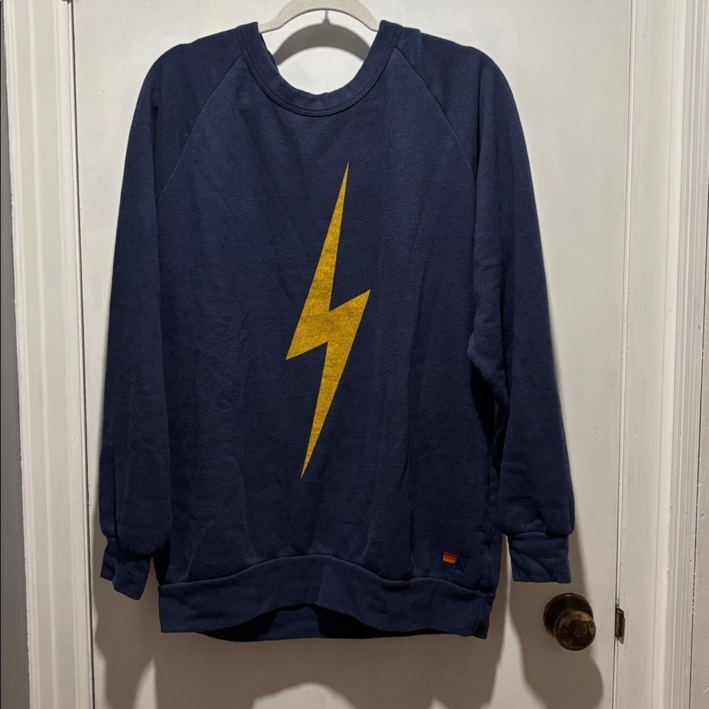 AVIATOR NATION bolt crewneck sweatshirt size 2XL